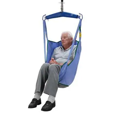 Arjo Inc - MLA2000-XL Patient Sling Arjo With Head Support Loop Attachment X-Large 600 lbs. Weight Capacity