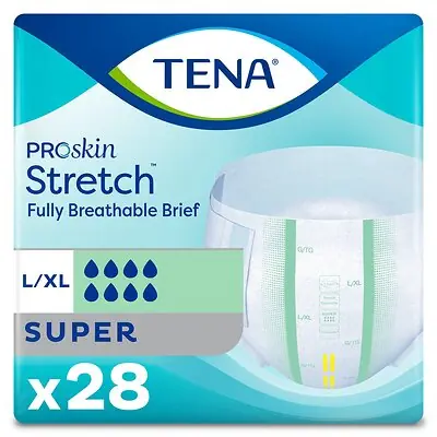 Essity HMS North America Inc - 67903 Tena® ProSkin Stretch™ Super Incontinence Brief