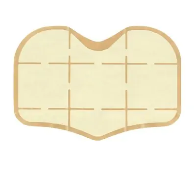 Mediusa - CR4398 Super Absorbent Dressing Eclypse® Contour Rectangle 12 X 20 Inch Without Border Sterile