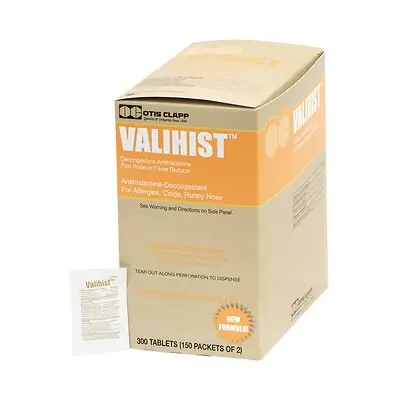 Medique Products - 2115543 Valihist™ Antihistamine Decongestant for Allergies