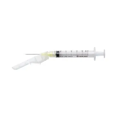 Terumo Medical - SG303L2025 Safety Hypodermic Syringe with Needle SurGuard® 3 mL 1 Inch 20 Gauge Hinged Safety Needle Ultra Thin Wall