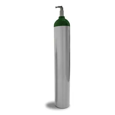 Mada Medical Products - 1602E Oxygen Cylinder (Empty) Mada Medical Size E Aluminum