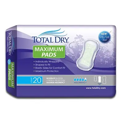Secure Personal Care Products - SP1573 TotalDry Maximum Pads