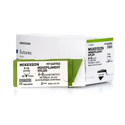 McKesson Brand - S697GX McKesson Suture with P-10 Needle