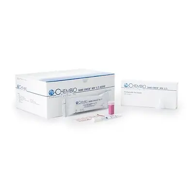 Chembio Diagnostic - 60-9507-0 Sure Check® HIV-1/2 Antibody Sexual Health Test Kit