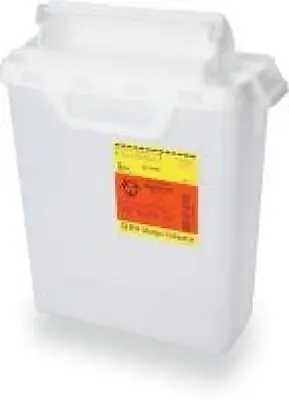 BD - 305422 Sharps Container BD™ Pearl Base 12-1/2 H X 10-4/5 W X 6 D Inch Horizontal Entry 2 gal.