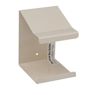 Cardinal - 31139762 Glove Box Holder Sharps-A-Gator™ Horizontal or Vertical Mounted 1-Box Capacity Putty 3-1/2 X 4 X 5 Inch Plastic