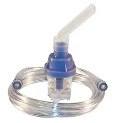 Drive DeVilbiss Healthcare - 50016 Handheld Nebulizer Kit TruNeb Reusable Neb Kit Small Volume Medication Cup Adult / Pediatric Mouthpiece Delivery