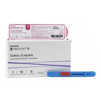 McKesson Brand - 16-63211 McKesson Prevent® B Safety Scalpel