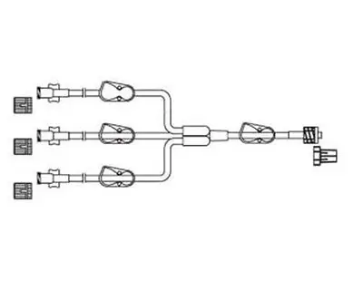 Codan US Corp - BC559 IV Extension Set Codan® Without Port Standard Bore 8 Inch Tubing Without Filter Sterile