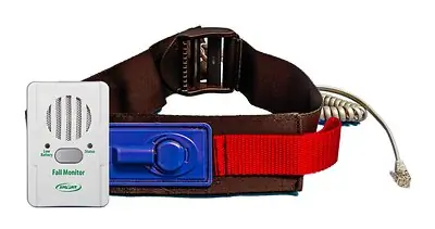 Smart Caregiver - BSB90V-SYS Seat Belt Alarm Easy-to-Use™ 20 to 44 Inch White / Black