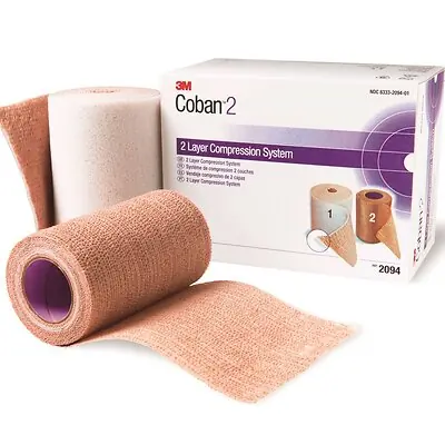 Solventum Corporation - 2094N 3M™ Coban™ 2 Closure Two-Layer Compression Bandage System