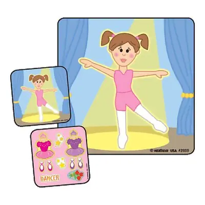 Medibadge - 2859 Sticker Make-A-Sticker™ 90 per Unit Ballerina Make - A - Sticker 