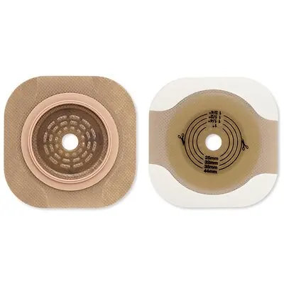 Hollister - 112016 New Image™ Flat CeraPlus™ Ostomy Barrier with Tape Borders