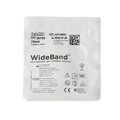 Bard - 36102 Bard Wide Band® Male External Catheter