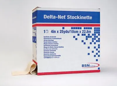 BSN Medical - 6866 Stockinette Tubular Delta-Net® 6 Inch X 25 Yard Synthetic NonSterile