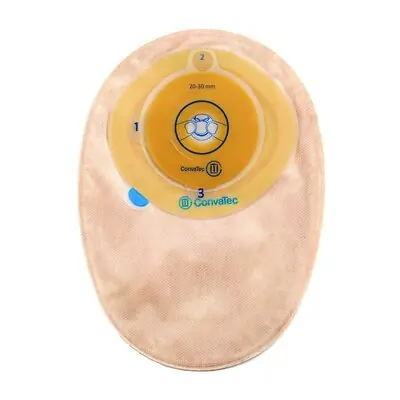 ConvaTec - 413510 Esteem™+ One-Piece Closed End Opaque Ostomy Pouch