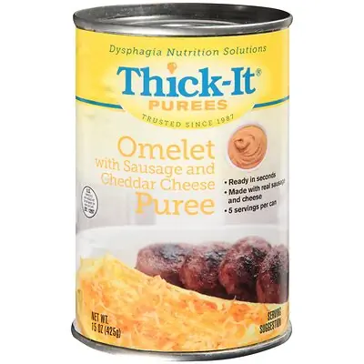 Kent Precision Foods - H315-F8800 Thick-It® Purees Omelet with Sausage and Cheddar Cheese Thickened Food