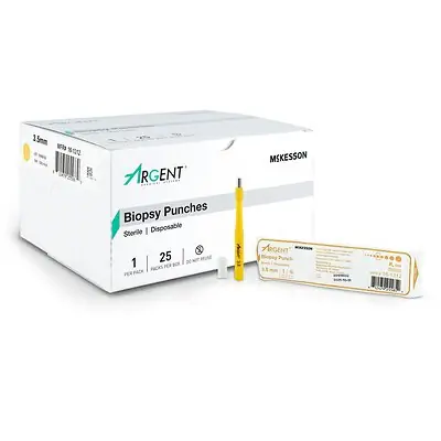 McKesson Brand - 16-1312 Biopsy Punch McKesson Argent™ Dermal 3.5 mm