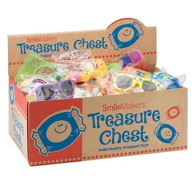 SmileMakers - STTC Toy Chest SmileMakers® 200 per Pack Good Clean Fun Treasure Chest