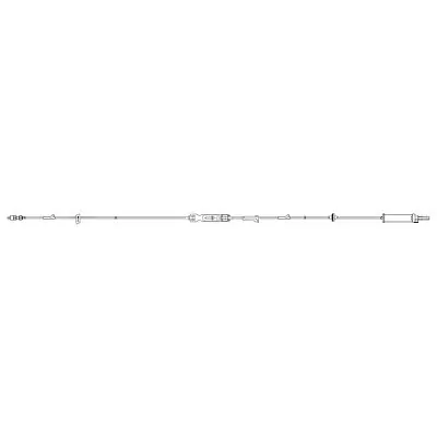 Eitan Group North America - 12005-000-0003 IV Pump Set Sapphire™ Pump 2 Ports Without Filter 109 Inch Tubing Solution