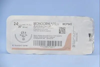 J & J Healthcare Systems - MCP945H Monocryl™ Plus Suture with Needle