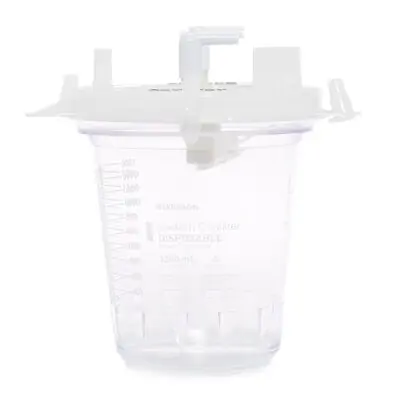 McKesson Brand - 16-43203-01 Suction Canister McKesson 1200 mL Pour Lid