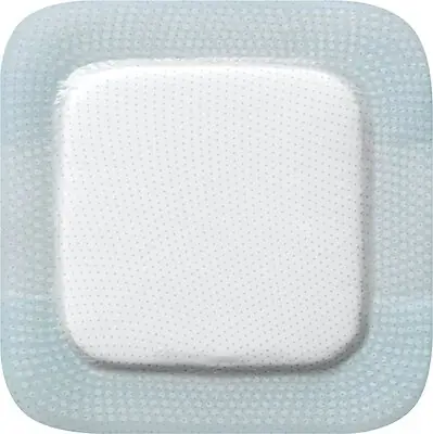 Coloplast - 33434 Biatain® Silicone Adhesive with Border Silicone Foam Dressing