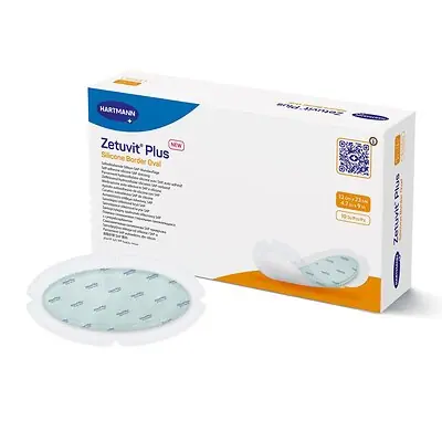Hartmann - 413909 Zetuvit® Plus Silicone Border Super Absorbent Dressing