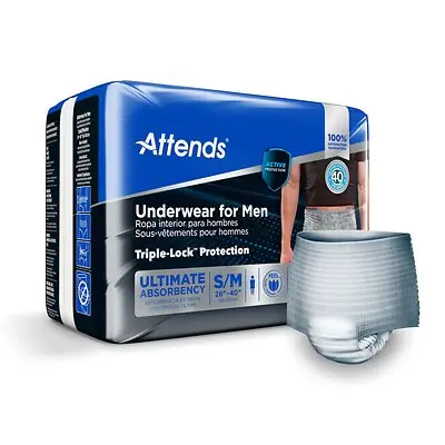 Attends Healthcare Products - ADUM15 Attends® Discreet Men's Underwear