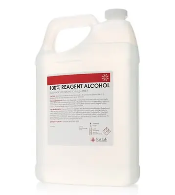 StatLab Medical Products - 6900-1 Chemistry Reagent Reagent Alcohol ACS Grade / Dehydrant 100% 1 gal.
