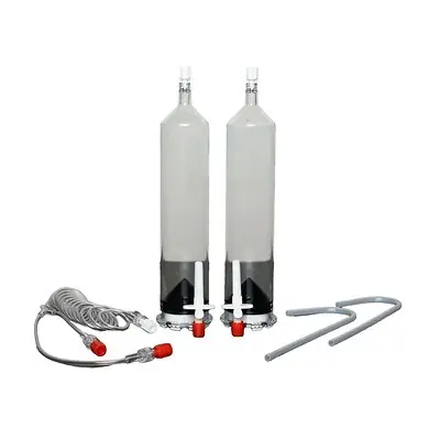 Genus Medical Technologies - 128-400109 CT Dual Syringe Kit Genus™ 72 Inch Tubing with Check Valve 2 x 200 mL