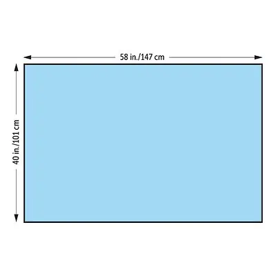 O&M Halyard Inc - 47612 Halyard Sterile Half General Purpose Drape