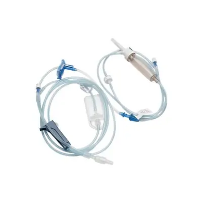 BD - 11532269 IV Pump Set Alaris® Pump 2 Ports 20 Drops / mL Drip Rate 0.2 Micron Filter 125 Inch Tubing Solution
