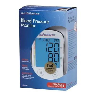 Veridian Healthcare LLC - 01-554 SmartHeart Blood Pressure Monitor with Automatic Inflation