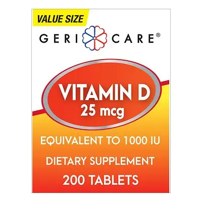 Geri-Care - 876-20-GCP Geri-Care® Vitamin D-3 Supplement