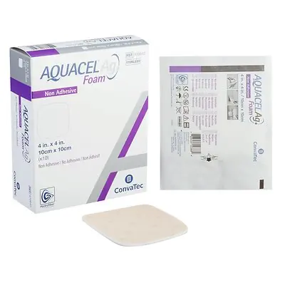 ConvaTec - 420642 Aquacel® Ag Nonadhesive Silver Foam Dressing