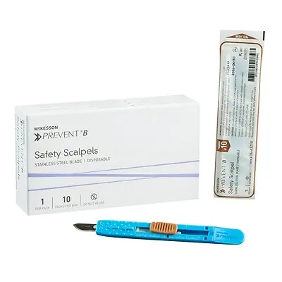 McKesson Brand - 16-63210 McKesson Prevent® B Safety Scalpel