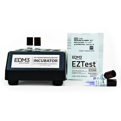 EDM 3 LLC - 3917 EZTest® Self-Contained Biological Indicators for Steam Sterilization