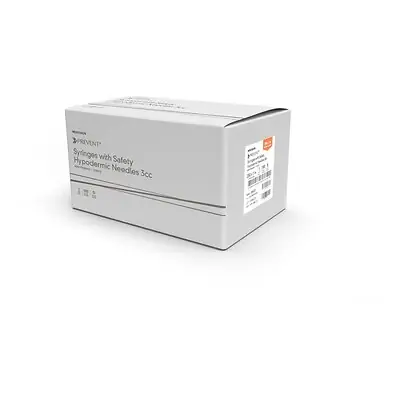 McKesson Brand - 102-SN3C251S3 McKesson Prevent® 3 mL Hypodermic Syringe w/ Needle