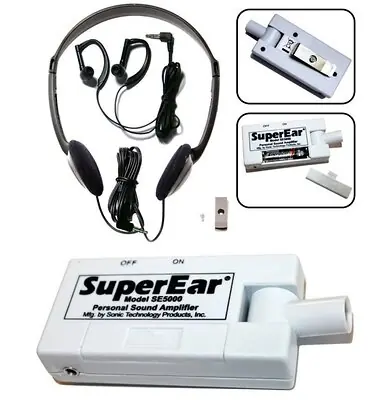 Sonic Technology Products - SE5000 Personal Sound Amplifier SuperEar® 3/4 X 2 X 3 Inch