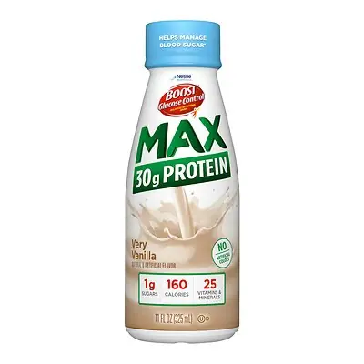 Nestle Healthcare Nutrition - 00041679572344 Boost® Glucose Control Max Vanilla Balanced Nutritional Drink