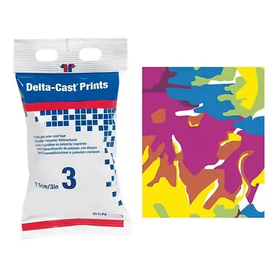 BSN Medical - 4073 Delta-Cast® Prints Pastel Cast Tape