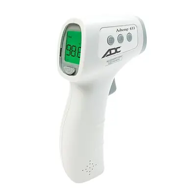American Diagnostic Corp - 433 Non-Contact Skin Surface Thermometer Adtemp™ Infrared Skin Probe Handheld