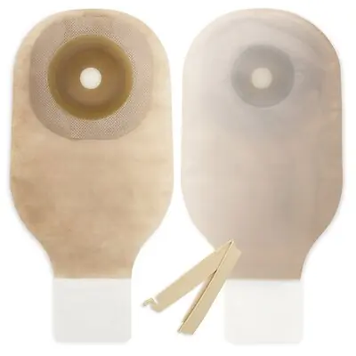 Hollister - 8638 Premier™ Flextend™ 1-Piece Transparent Colostomy Pouch
