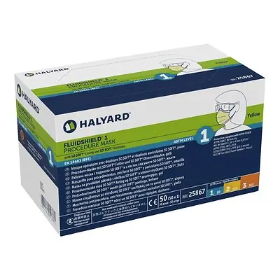 O&M Halyard Inc - 25867 Fluidshield® Procedure Mask