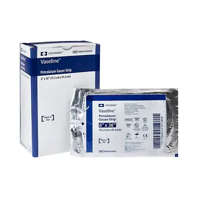 Cardinal - 8884416600 Vaseline® Petrolatum Impregnated Dressing