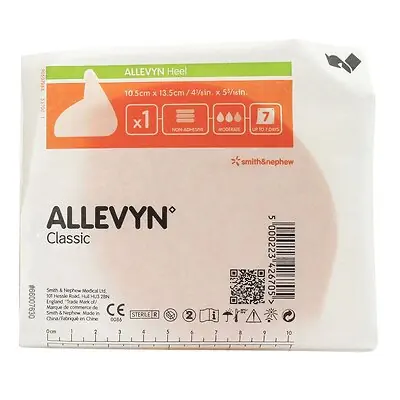 Smith & Nephew - 66007630 Allevyn Nonadhesive without Border Foam Dressing