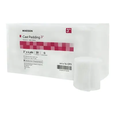McKesson Brand - 16-CP3 McKesson White Polyester Cast Padding
