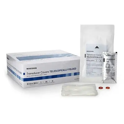 McKesson Brand - 16-1406 McKesson Telescopically Folded Transducer Cover